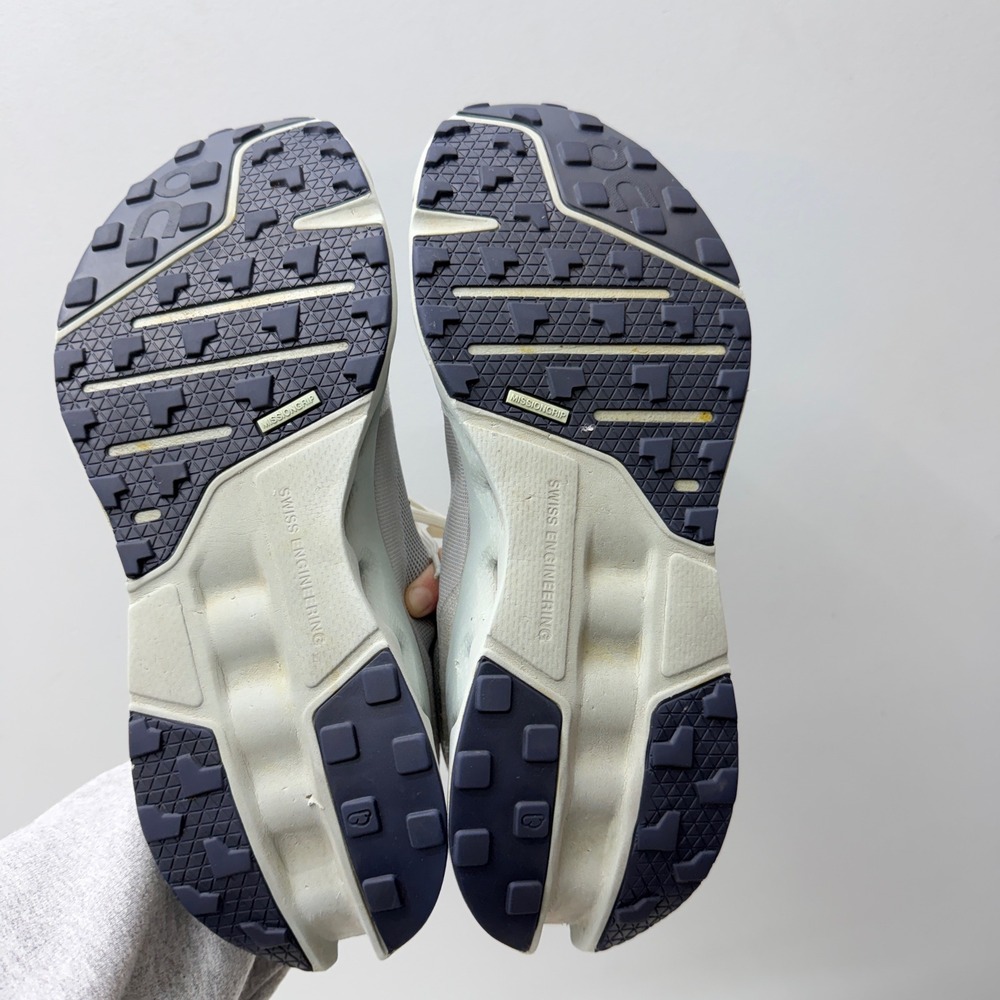 On Cloud OC cloudsurfer‎ trail running athletic shoes men's 11.5 aloe mineral - Picture 7 of 9
